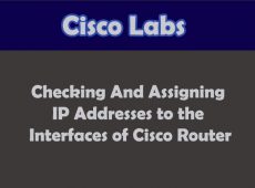 cisco router ip address password secret enable tracer packet assigning interfaces checking serial interface clock configure rate set motd banner